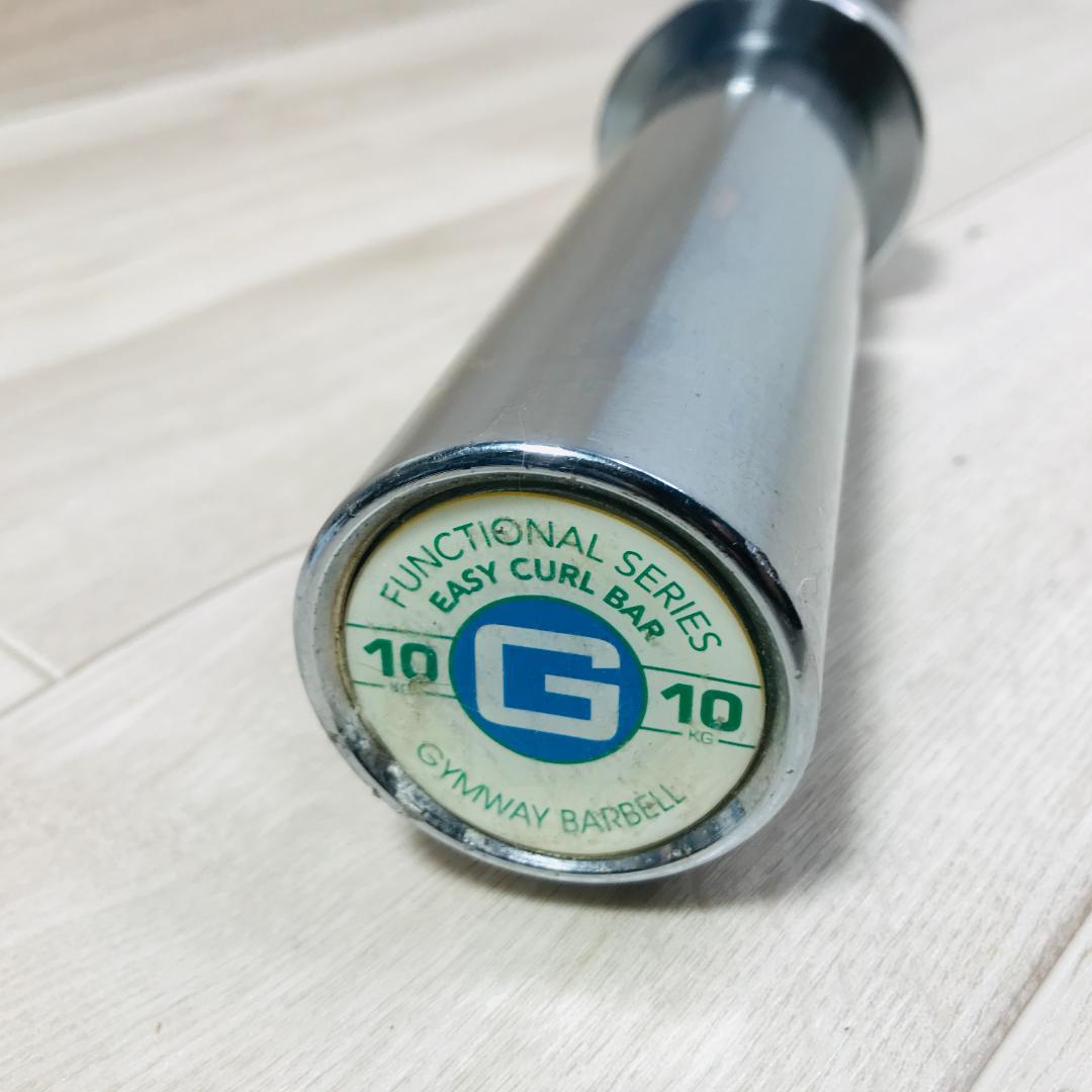 GYMWAY ジムウェイ オリンピックEZバー 長さ120cm 穴径50mm