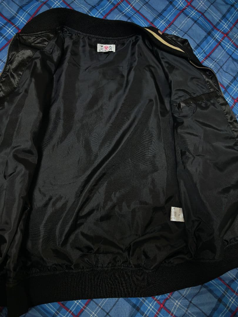 Japanese tradional 日本限定 虎 スカジャン サテン