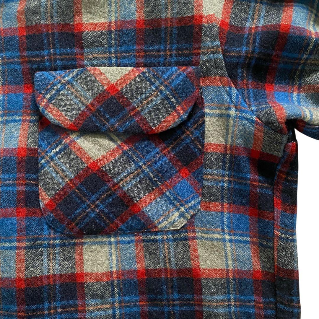 t*1様 ち*ん様 PENDLETON 70s M ボードシャツ　オープンカラー