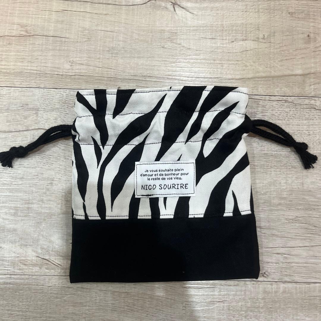 入園入学　6点セット　ゼブラ柄