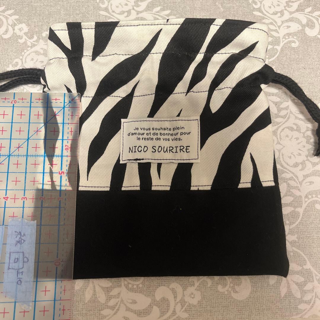 入園入学　6点セット　ゼブラ柄