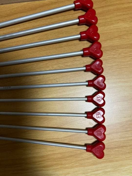 タイムセールaddi棒針5セット 棒針ケース セット 貴重 レア ハンドメイド