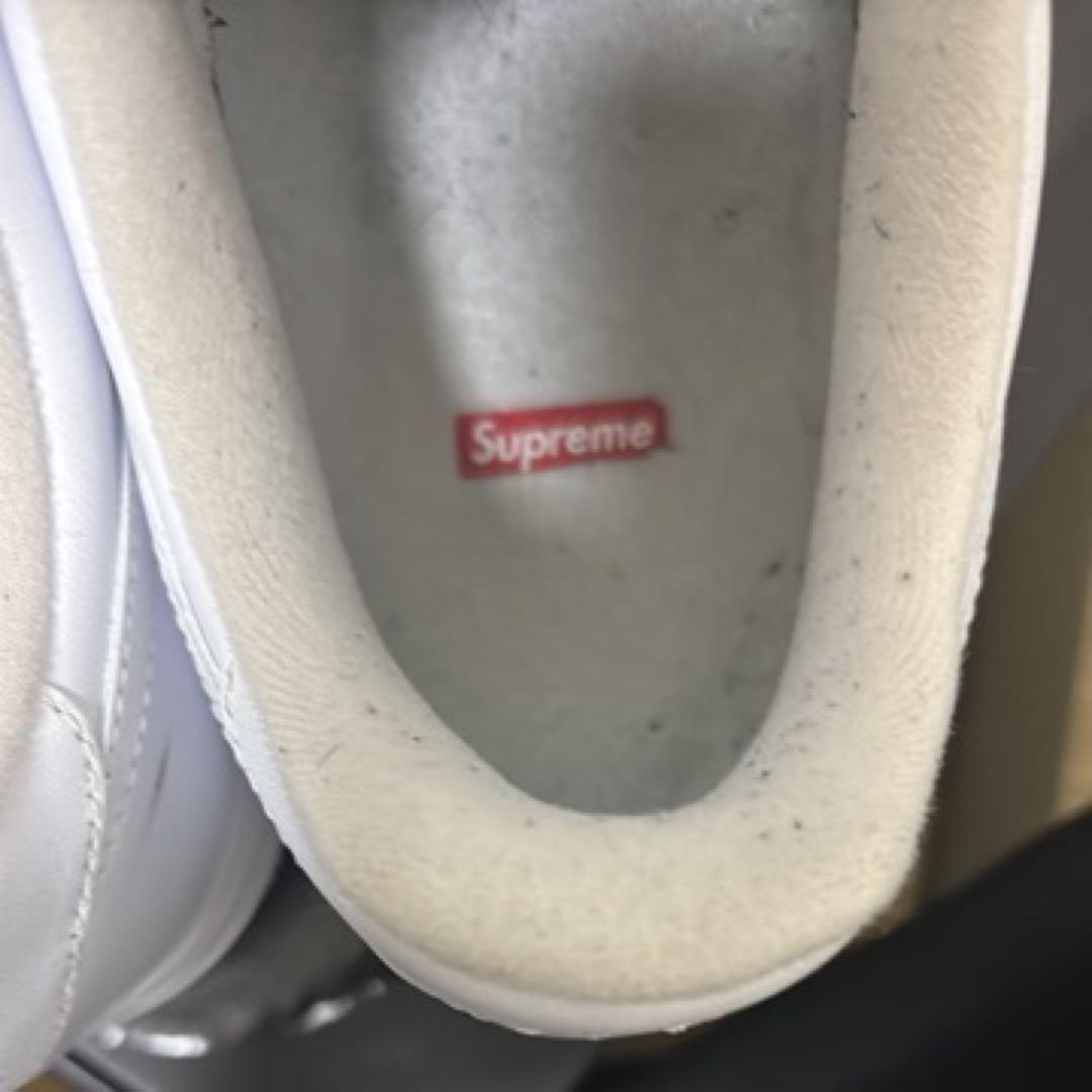 Nike Air Force 1 スニーカー ホワイト/レッド　supreme