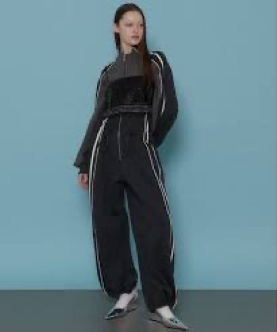 値下★MAISON SPECIALメゾンスペシャル♪スウェットトラックロンパース