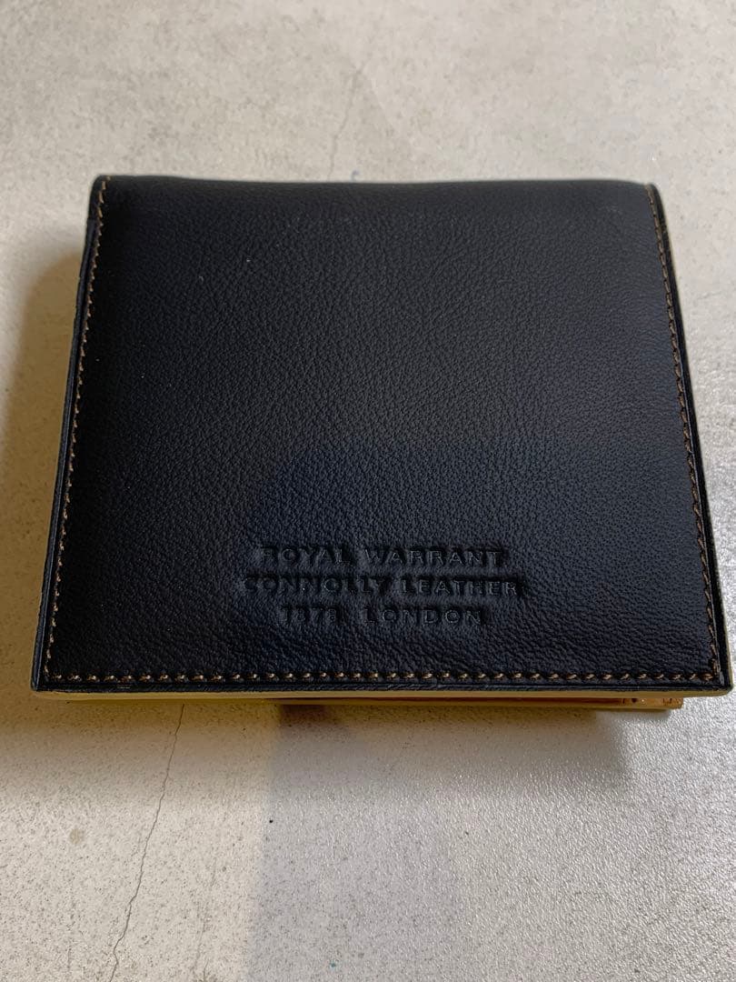 【新品未使用】 WARRANT 本革 二つ折り財布