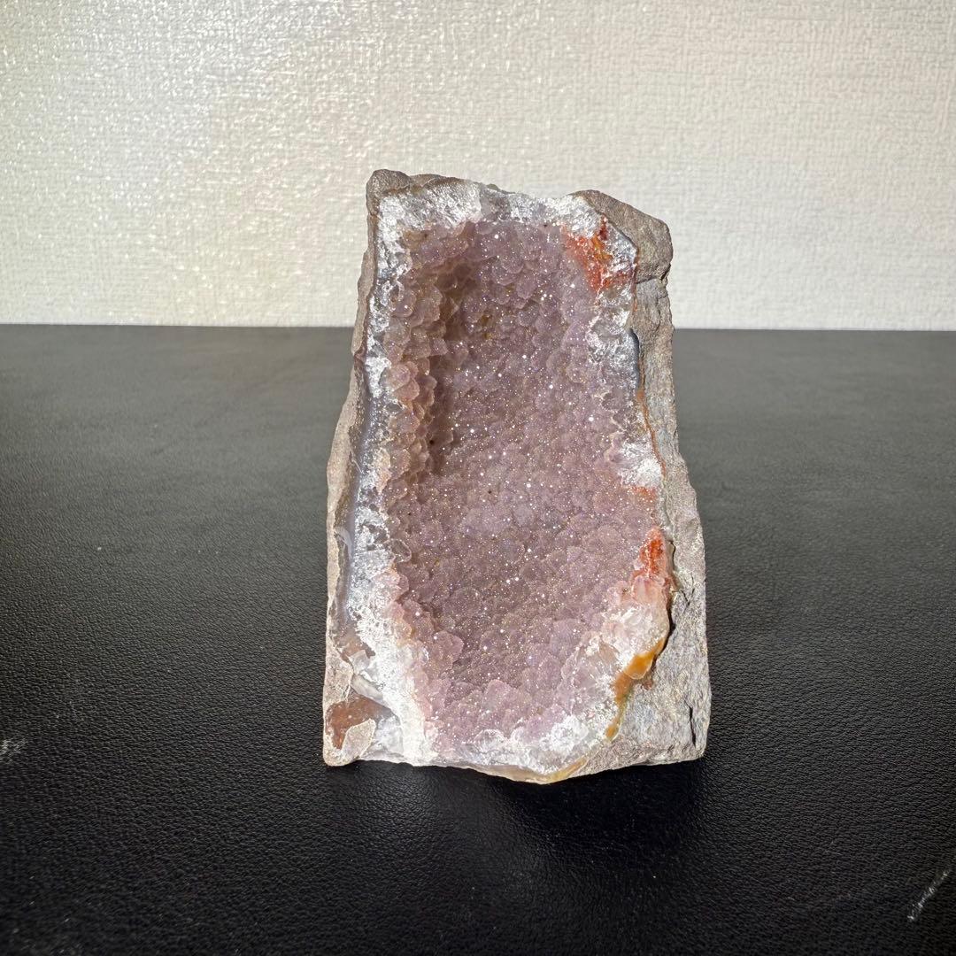 天然石シュガーアメジストの原石　置物　鉱物NO.013006