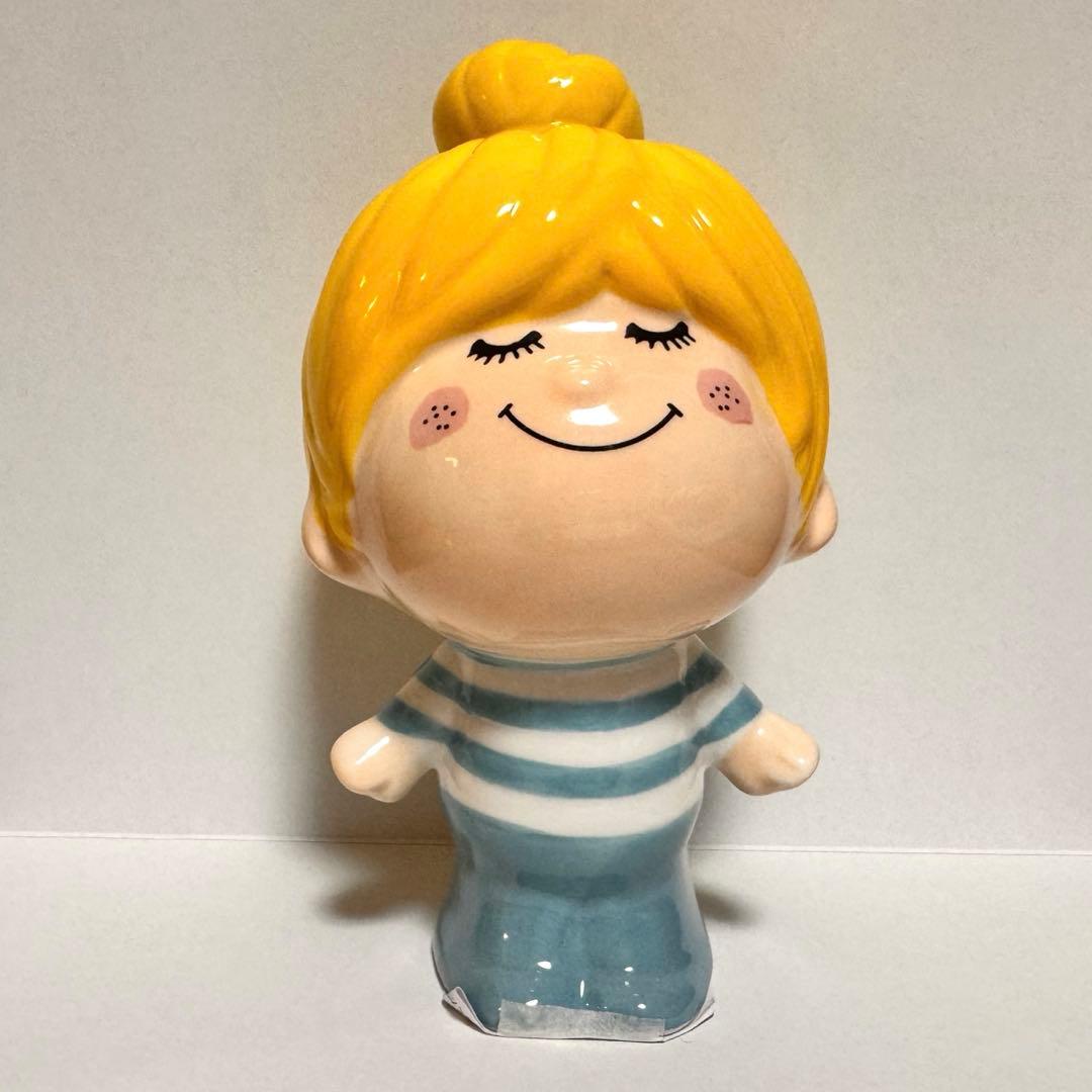 studio CLIP 陶器貯金箱[水森亜土コラボ] ミータン　女の子