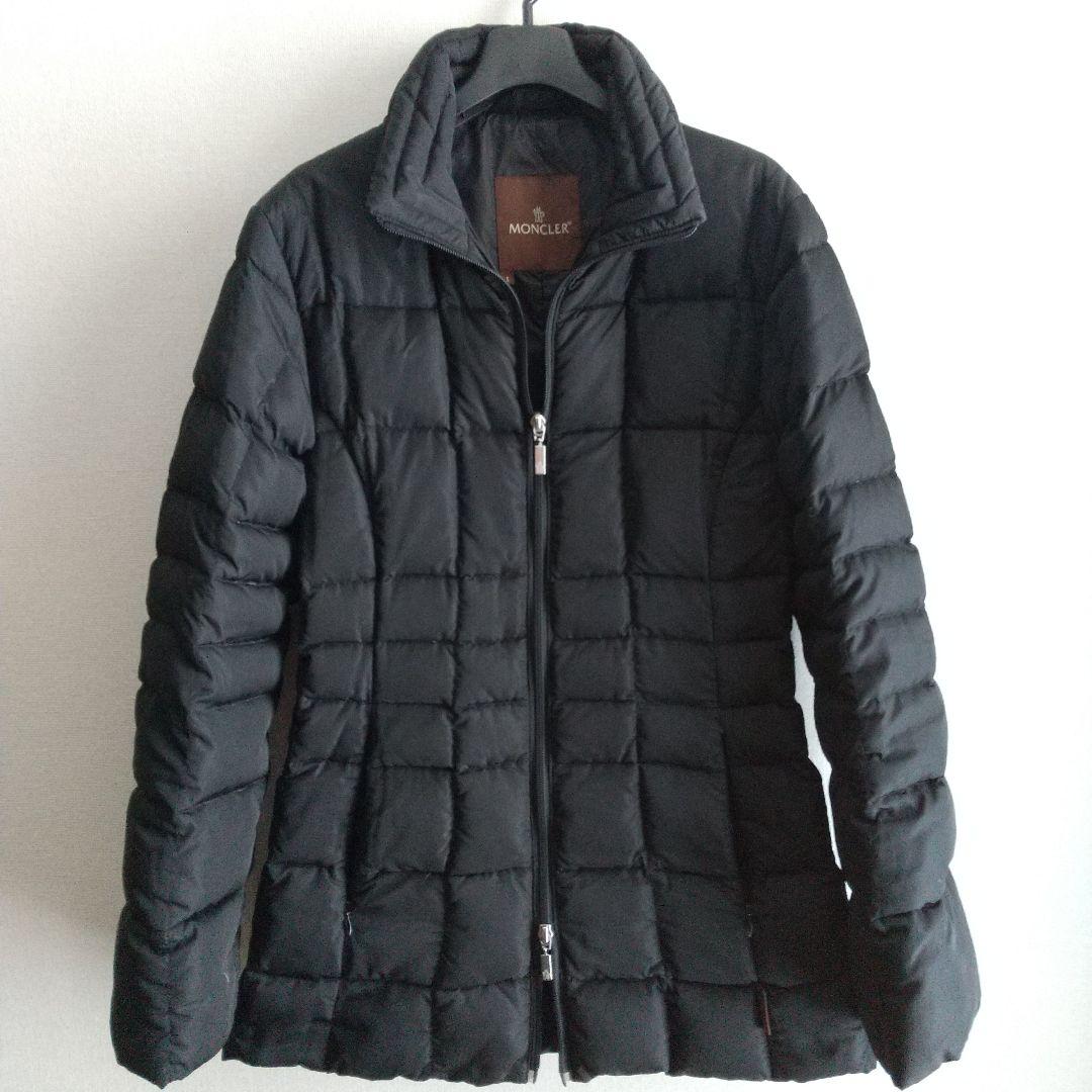 MONCLER ダウン ジャケット ブラック 茶タグ モンクレール 黒 希少