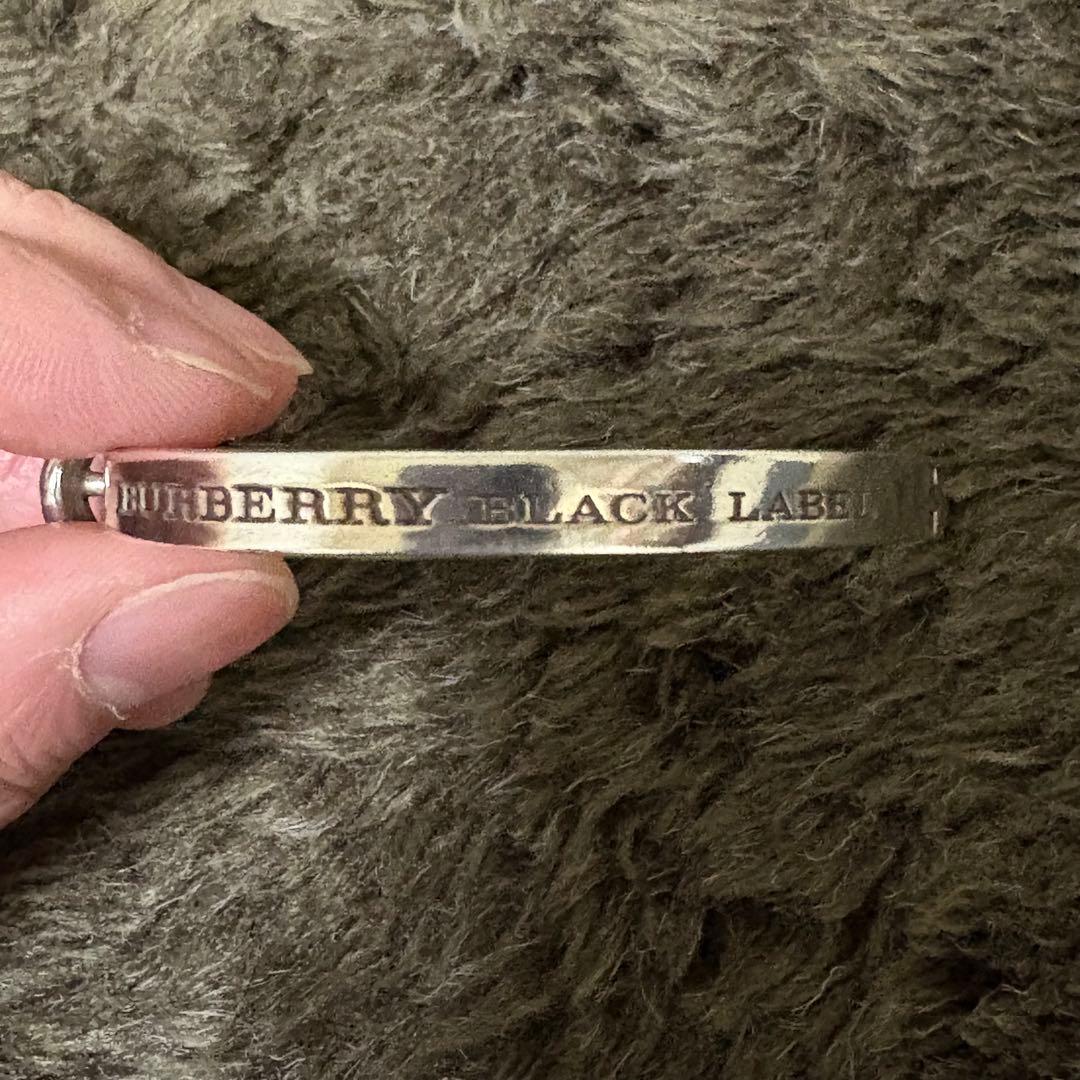 専用 BURBERRY バーバリー シルバーバングル