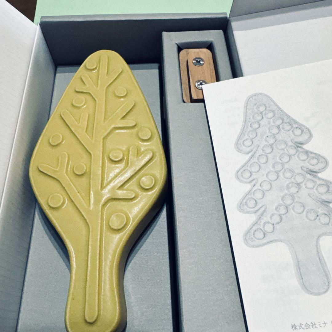 ミナペルホネン　壁フック　moku イエロー