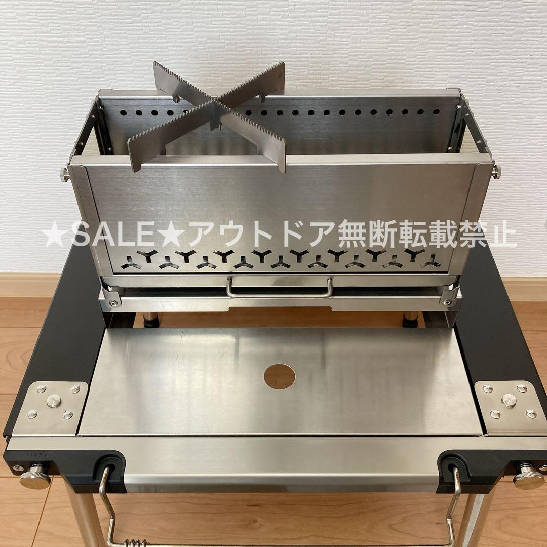 IGT ハーフユニット　焚き火台　二次燃焼　バーナー　スノーピーク　焚火台