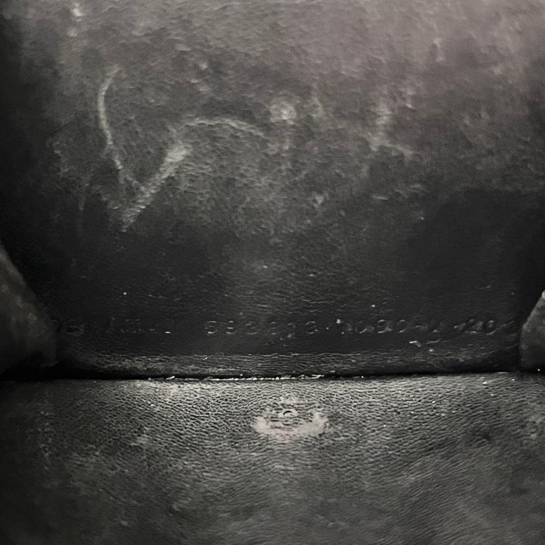 ◇極美品◇バレンシアガ　エブリデイ　コンパクト三つ折り財布　ブラック　レザー