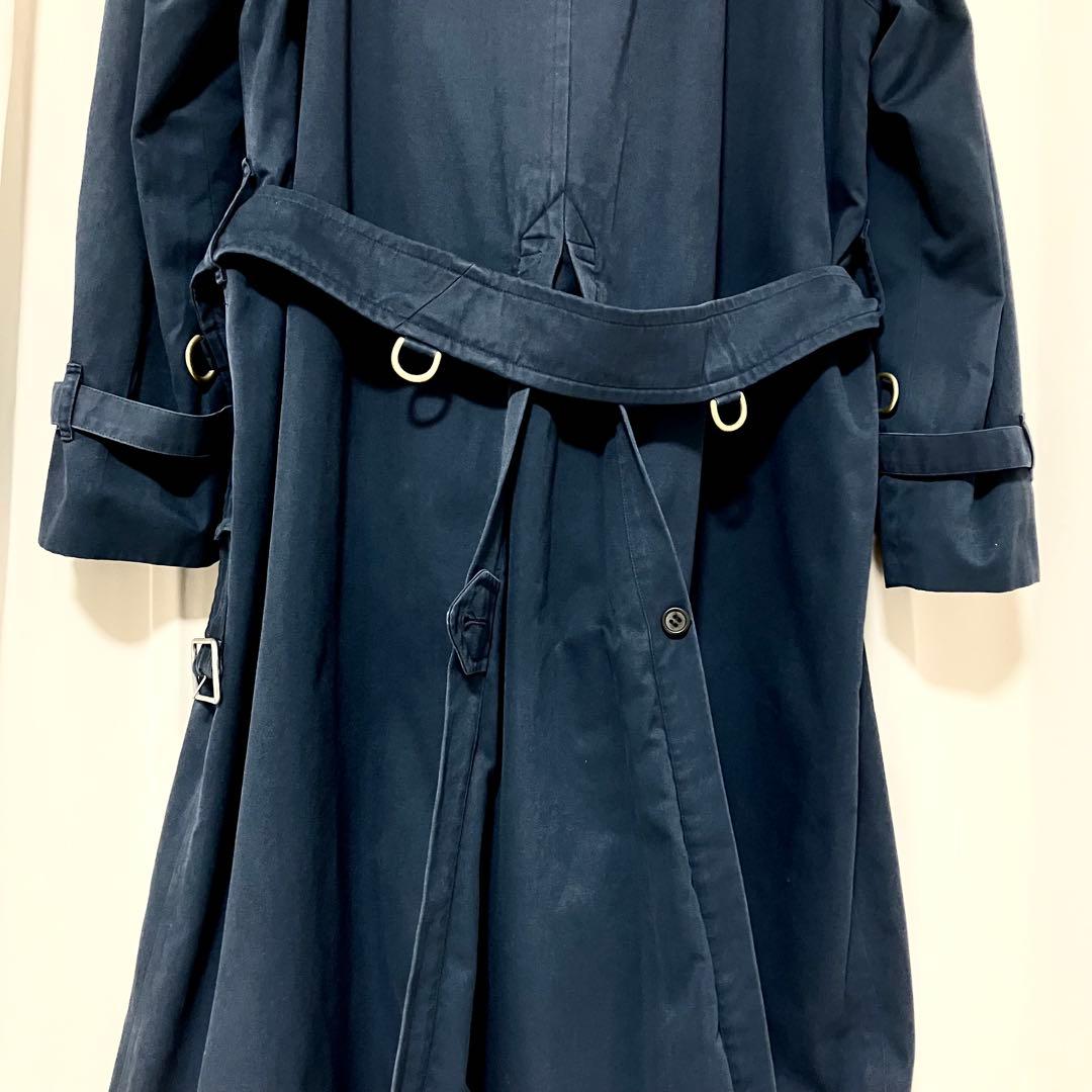 Burberrys バーバリー トレンチコート ダブル ベルト ネイビー 50