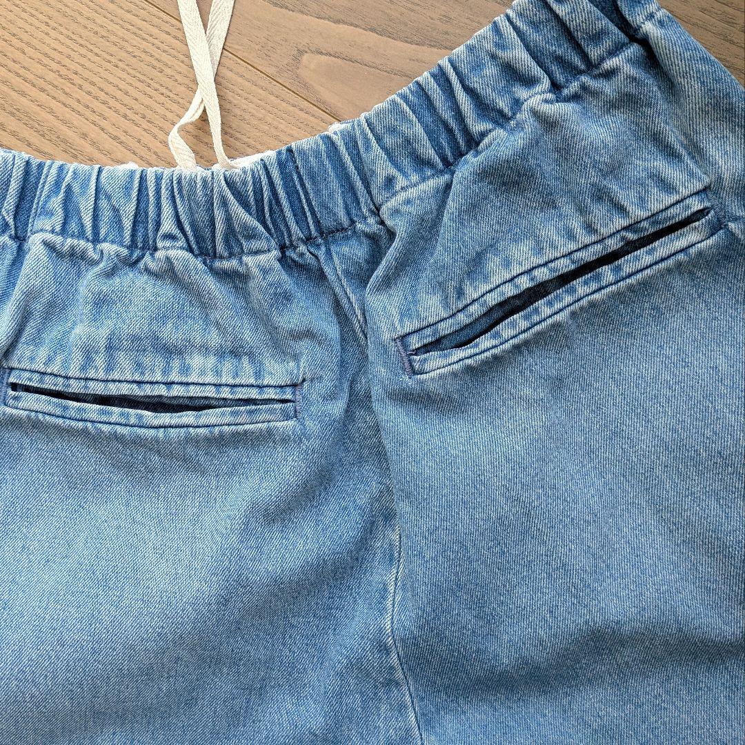 かぐれフェードデニムイージーパンツ