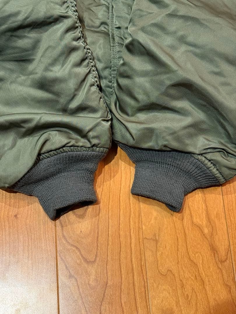 鏡餅　超美品 実物 81年 N-2B フライトジャケット USAF