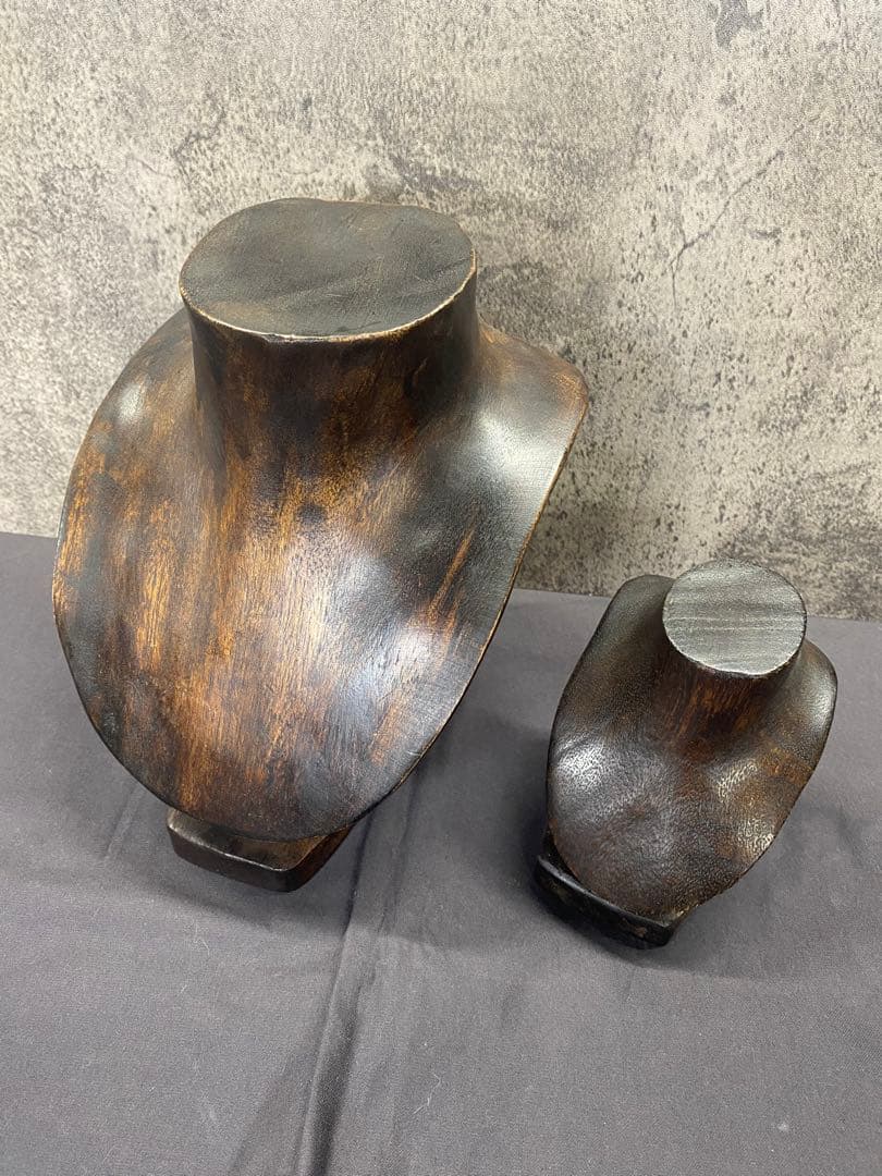 木製トルソー　大小セット①