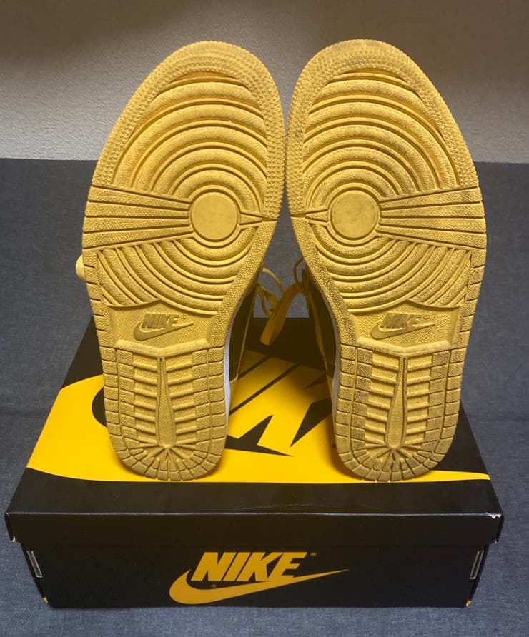 美品/NIKE/ AIR JORDAN1 HI OG /Pollen/パラン