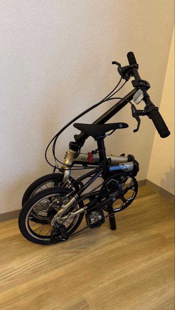 DAHON ( ダホン ) K3 シャンパン　折りたたみ自転車ペダル輪行袋付き