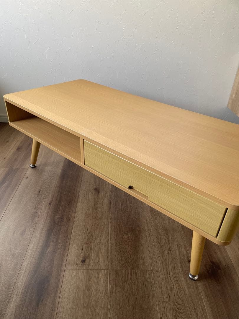 引出し付センターテーブル