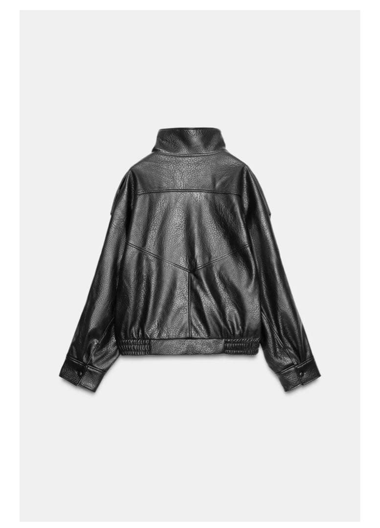 ZARAフェイクレザージャケット