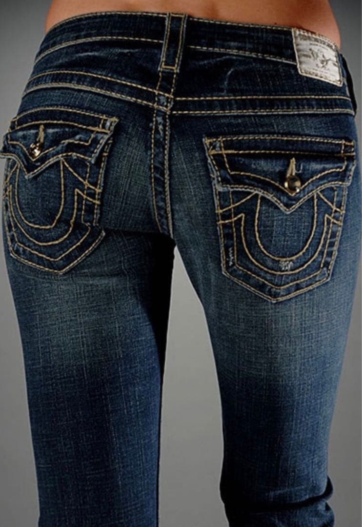 (未使用)TRUE RELIGION ブーツカットデニム26 トゥルーレリジョン