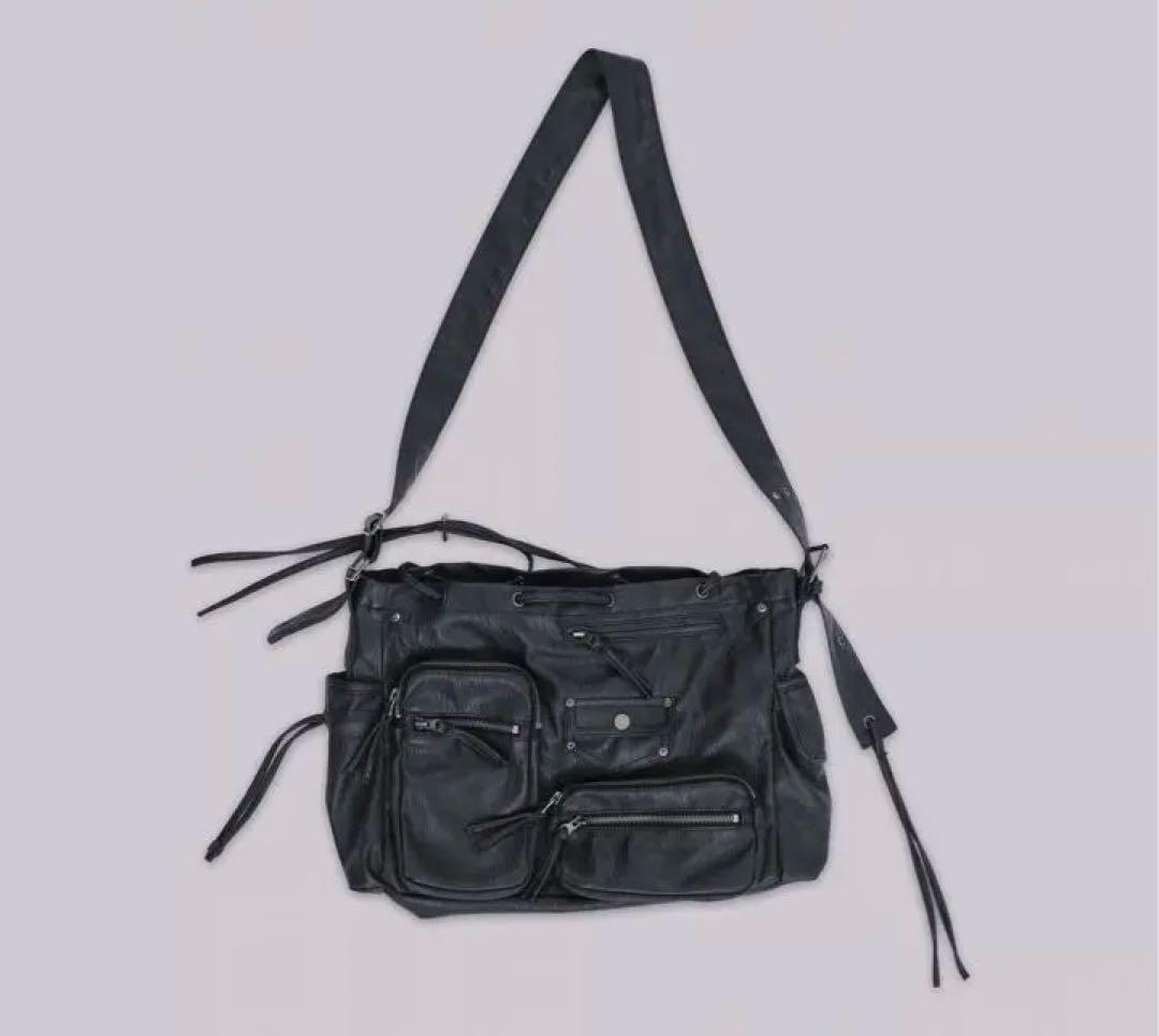 バッグ jaded london Faux Leather UtilitySatchel