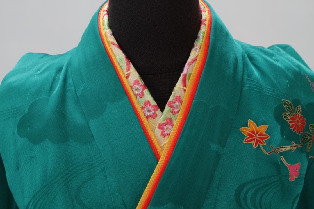 七五三７歳正絹四つ身・長襦袢セット