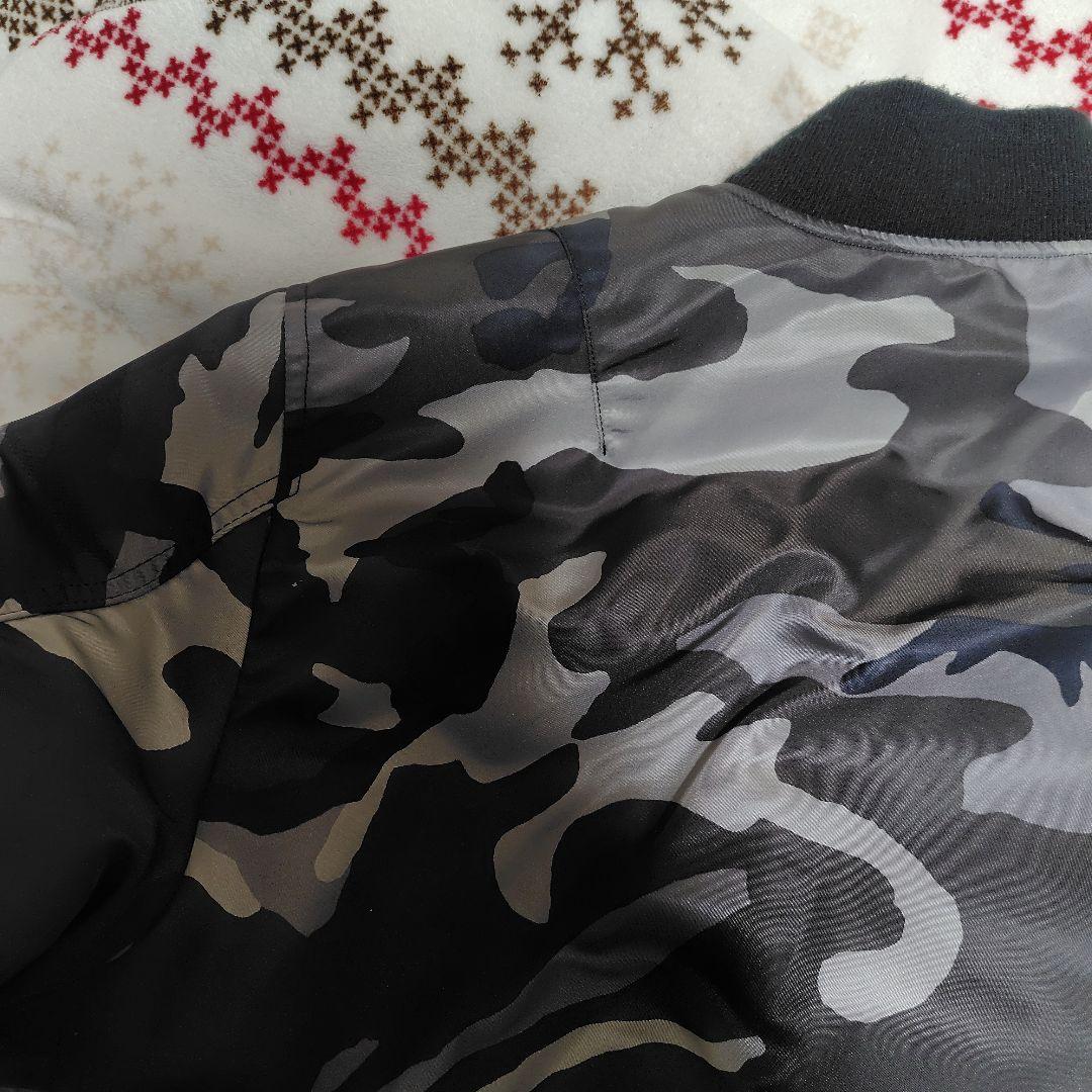 Alpha❗️MA-1希少グレーカモ！MSizeお買い得美品‼️