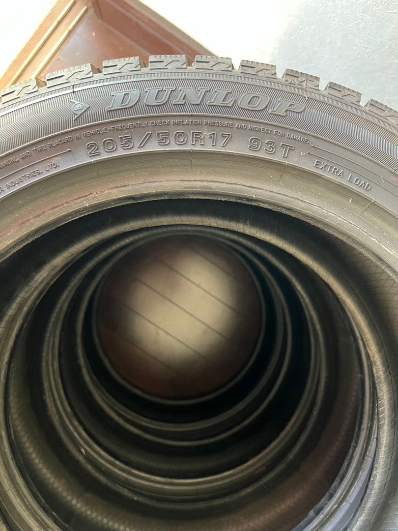 205/50R17, ダンロップ,2021年,4本