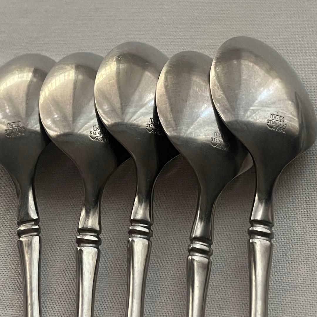 中古 アズマ インペリアル 18-18 ディナーカトラリー スプーン お食事用