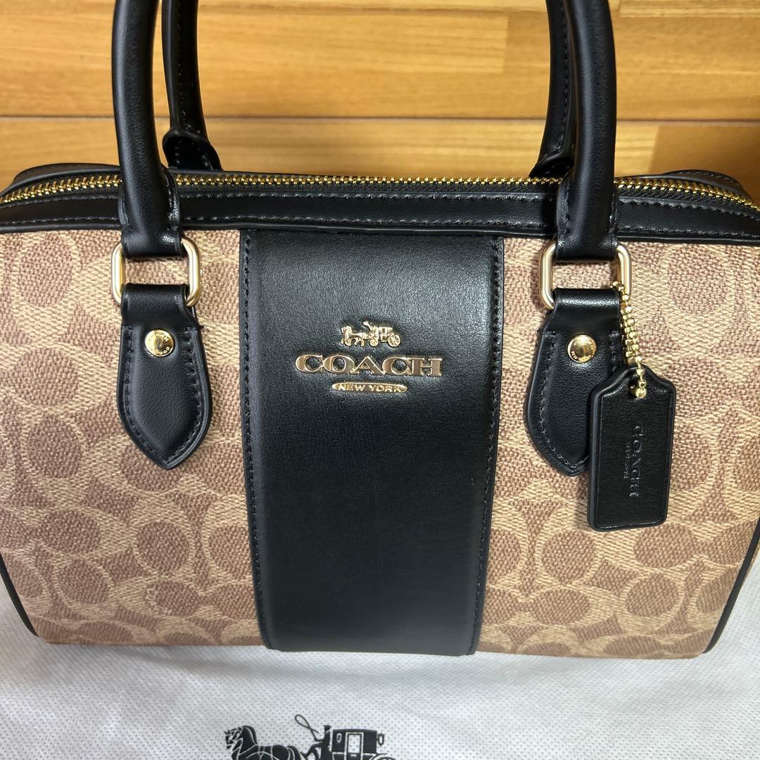 『新品未使用』　コーチ2Way ミニボストンバック 値下げしました