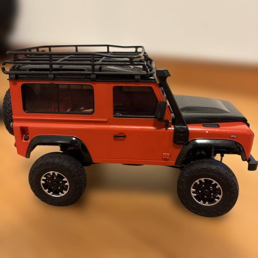 ミニッツ4×4 ディフェンダー　中古品　ライトユニット付き　即購入　大幅値下げ可