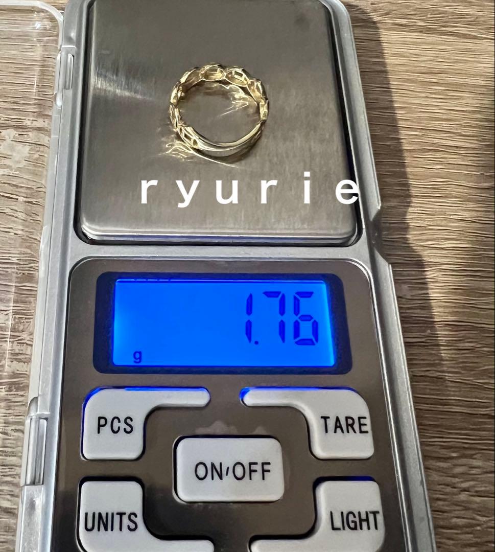 18金K18リングMONEY CATCHER ユニセックス マネーキャッチャー