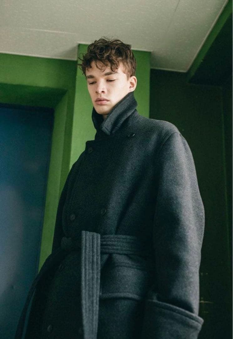 ジャケット・アウター blurhms WOOL CASHMERE BEAVER GREAT COAT