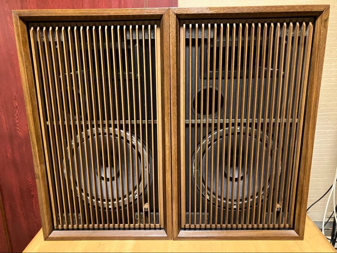 ALTEC 5384Aダブルコーンフルレンジ使用国産ホーンドライバー+古箱