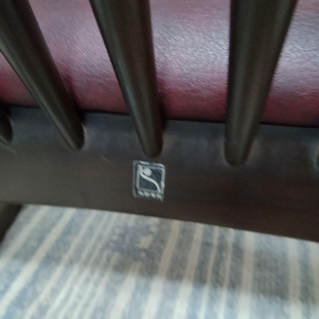 希少　ヴィンテージ　レトロ　鳥取家具　ロッキングチェア　ブラウン