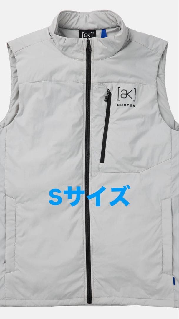 スノーボード FRAGMENT Burton [ak] Helium Vest Grey S