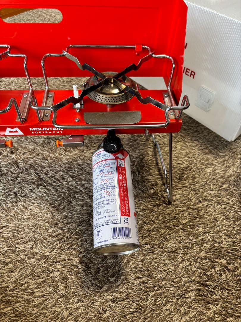 MOUNTAIN EQUIPMENT ツーバーナーコンロ
