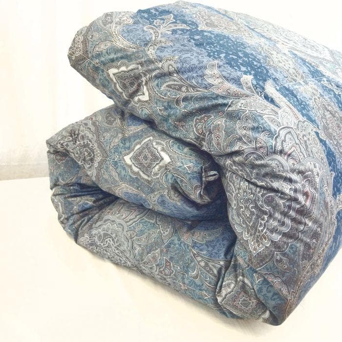 国産　2枚組　西川カバー付き　羽毛布団　シングル　ブルガリアホワイトダウン93％