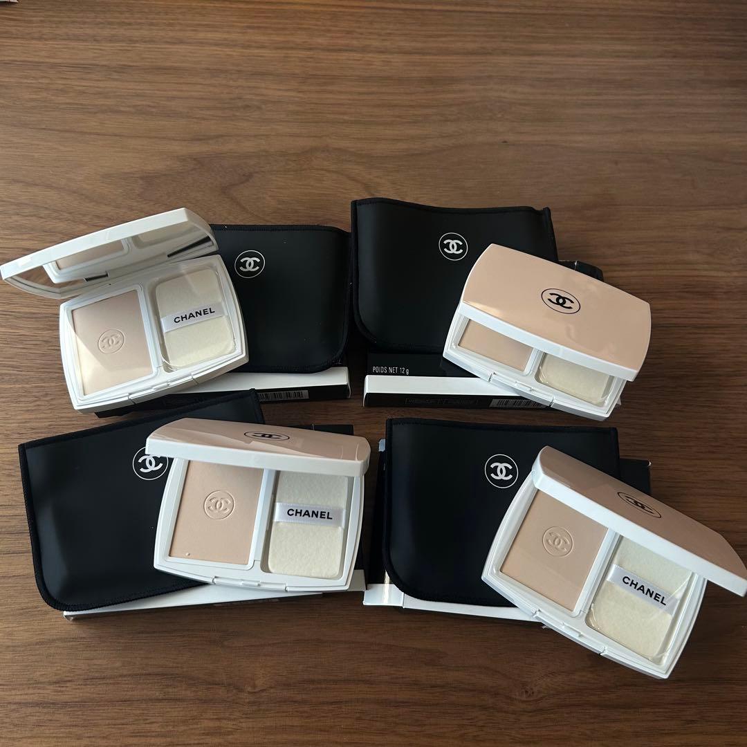 ※emi※CHANEL ルブラン ファンデ4点＋パウダー1点 まとめ売り