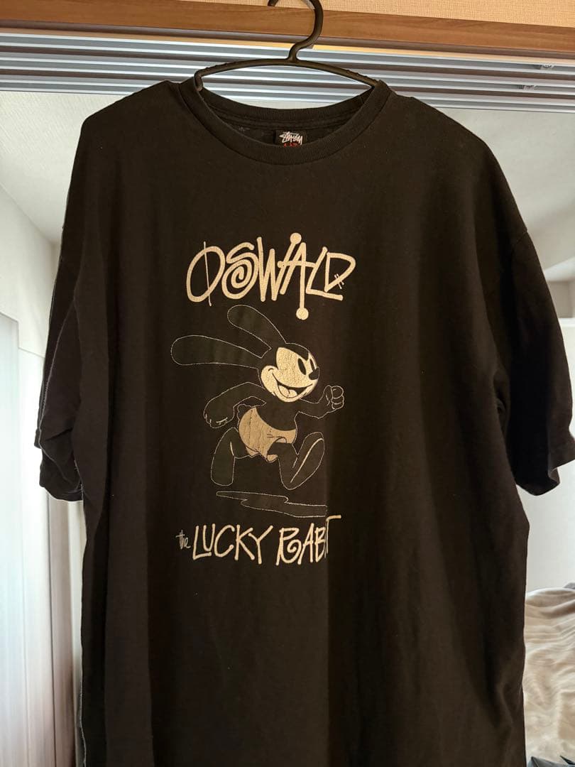 STUSSY LUCKY RABBIT ラッキーラビット　ミッキー　Tシャツ