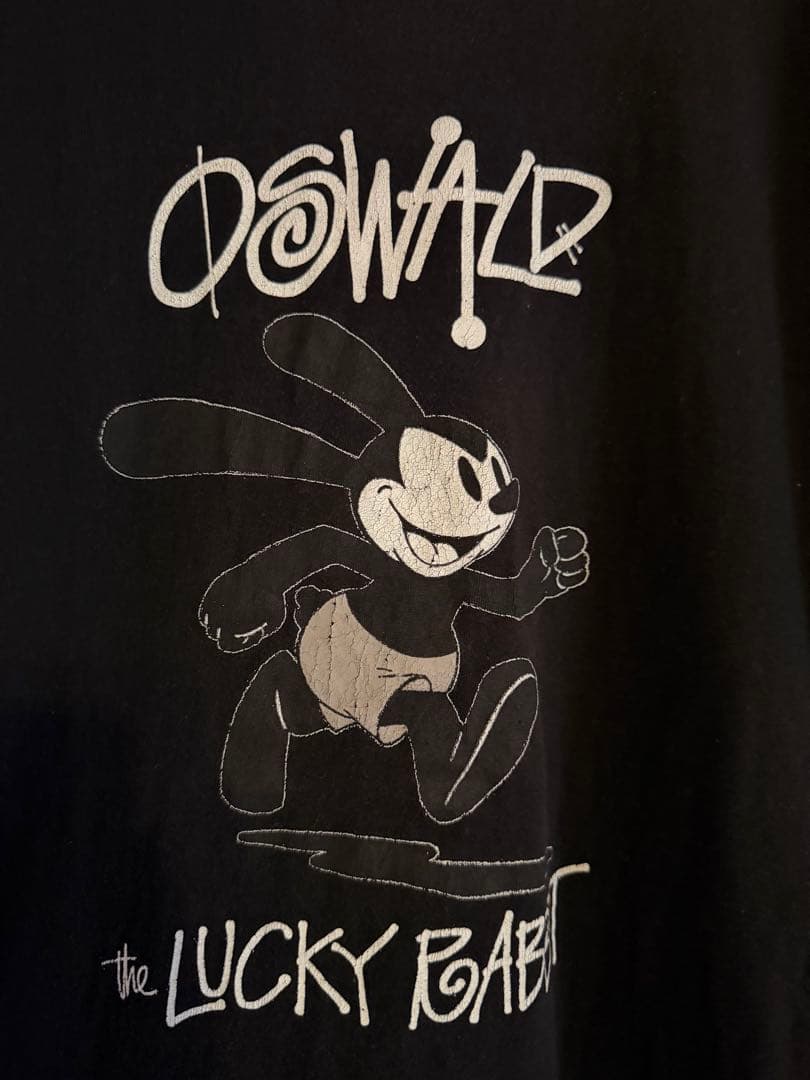 STUSSY LUCKY RABBIT ラッキーラビット　ミッキー　Tシャツ