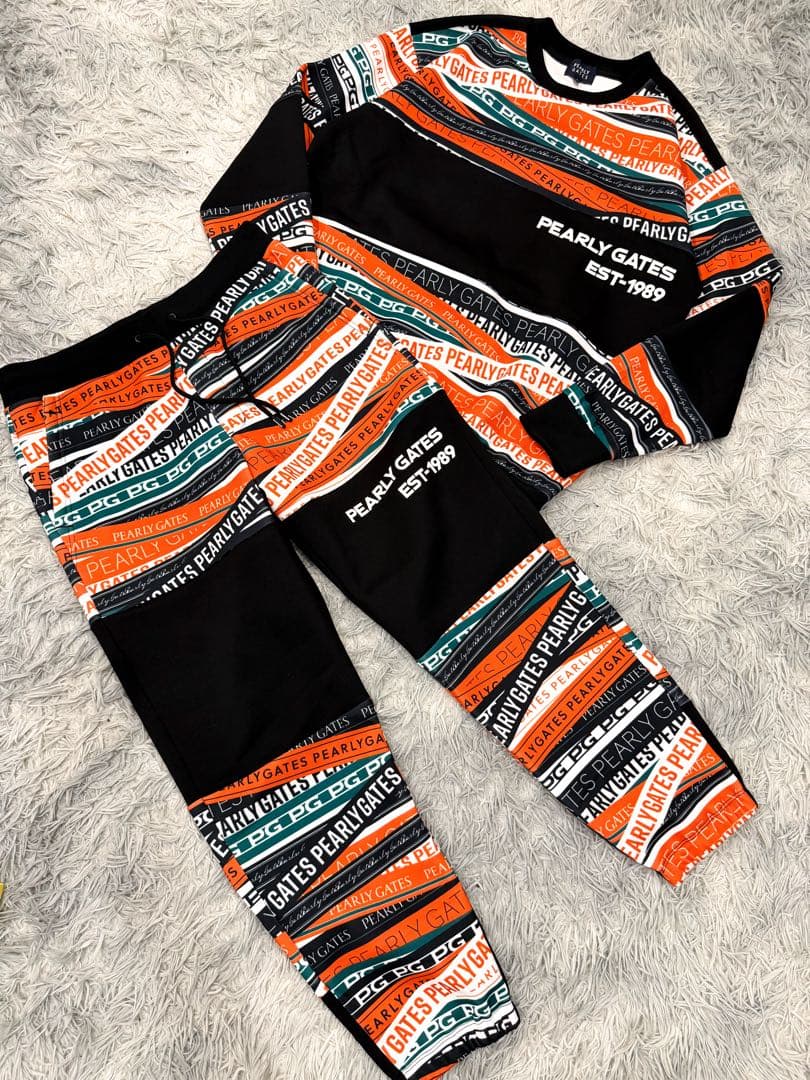 PEARLY GATES パーリーゲイツ カノコダンボール セットアップ