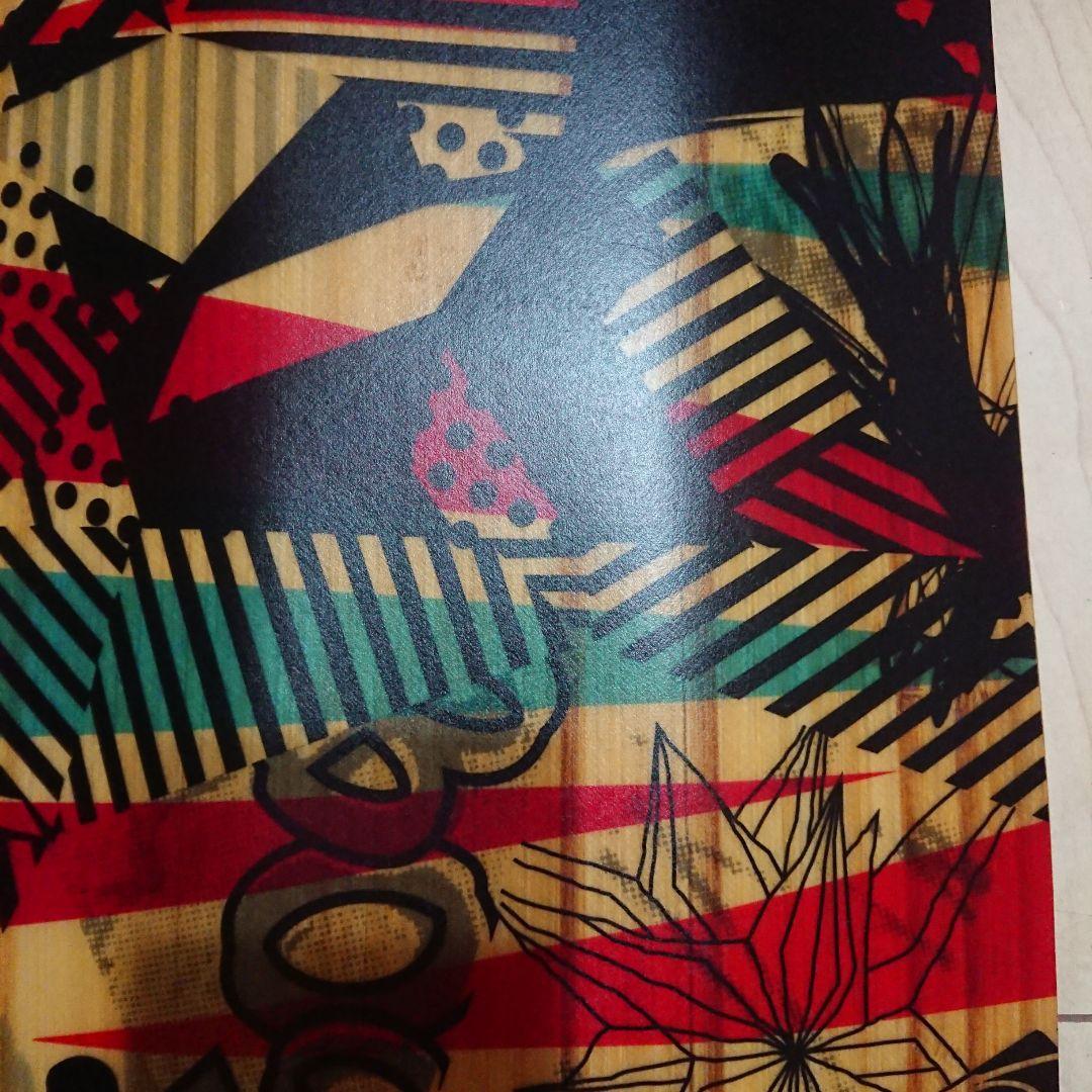 ロングスケートボードデッキ