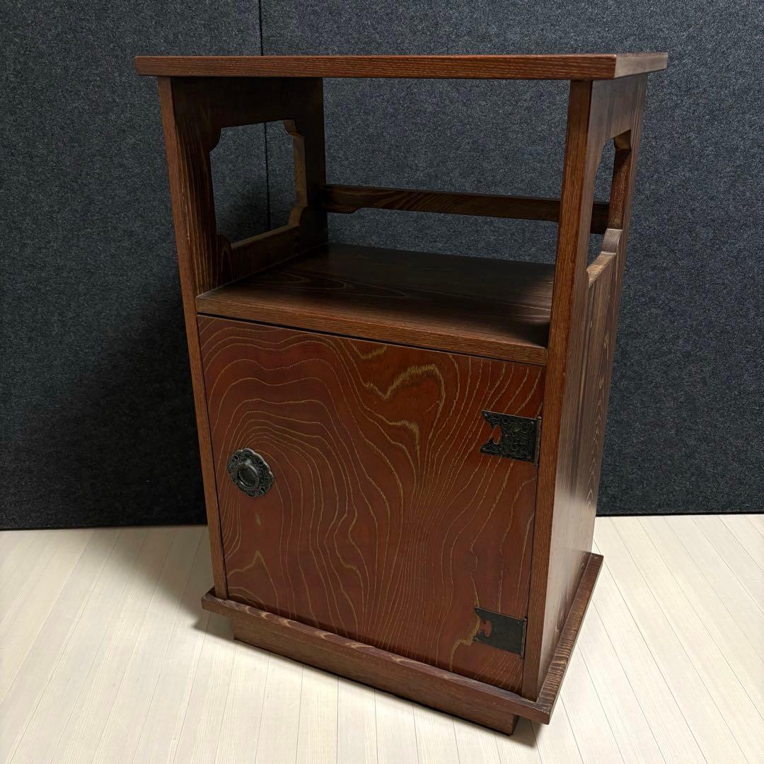 民芸家具　昭和レトロ　和モダン　箪笥　電話台　キャビネット　サイドボード