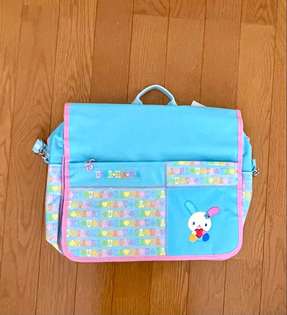 ウサハナ3wayバッグ リュックサック　ショルダーバッグ　レッスンバッグ