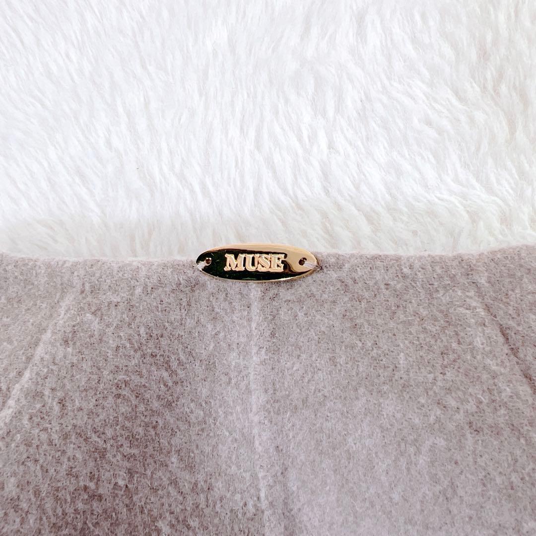 ドゥーズィエムクラス victorian リバーコート ノーカラー ベージュ