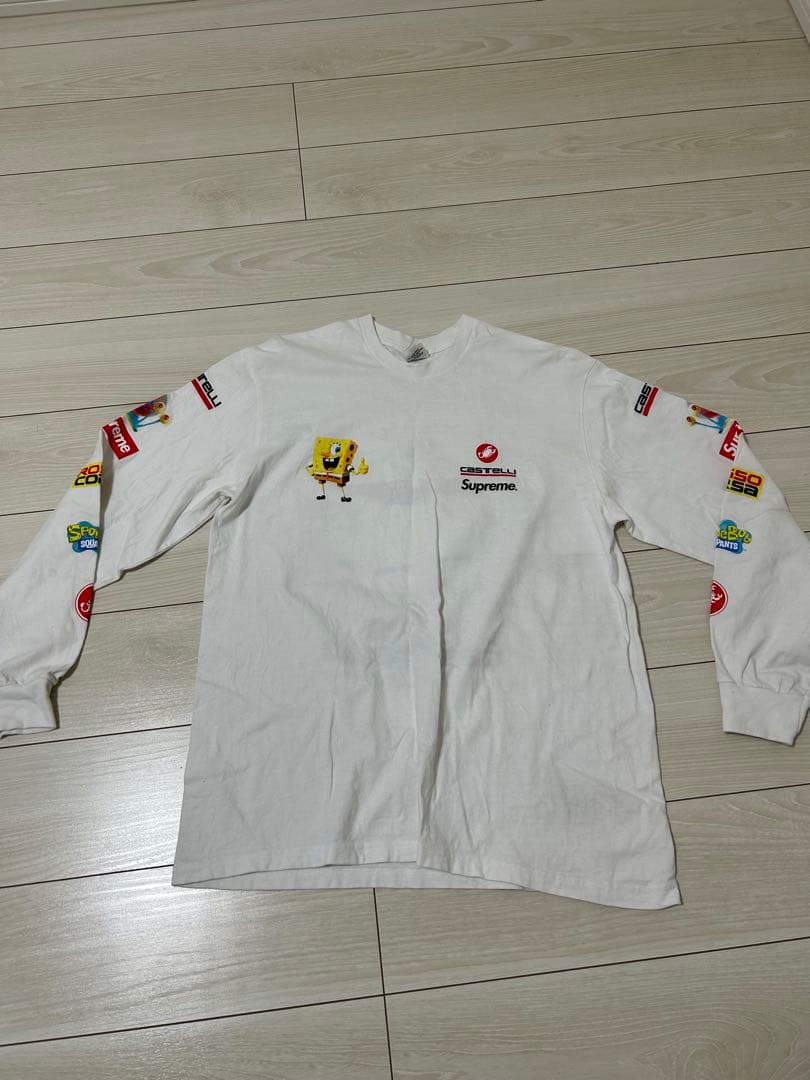 トップス Supreme SpongeBob Castelli Racing L/S