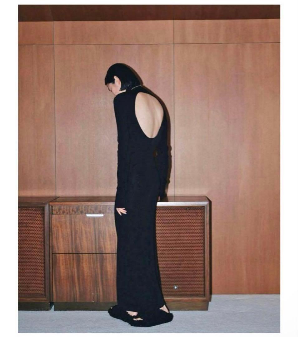 ワンピース TODAYFUL Backopen Knit Dress