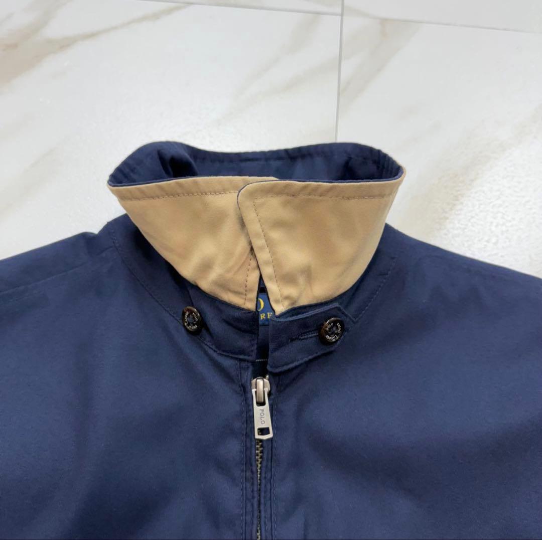 POLO RALPH LAUREN スイングトップ ポニー刺繍 ネイビー